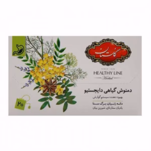 دمنوش گیاهی دایجستیو گلستان 20 عددی