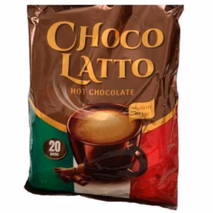 پودر شکلات داغ چوکولاتو CHOCO LATTO بسته 20 عددی