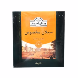 چای سیلان مخصوص احمد 100 عددی تی بگ