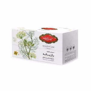 دمنوش مخلوط رازیانه گلستان بسته 20 عددی