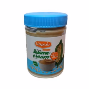 کرم کنجد رژیمی شیررضا 400 گرمی