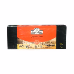 چای معطر مخصوص احمد بسته 25 تی بگ 50 گرم