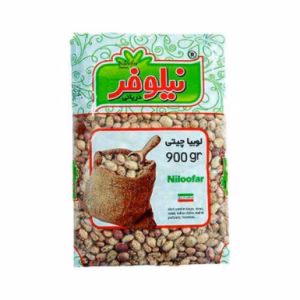 لوبیا چیتی نیلوفر 900 گرمی