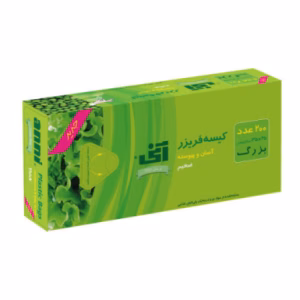 کیسه فریزر آسان و پیوسته 200 عددی آنی سایز 25 در 35 سانتی متر