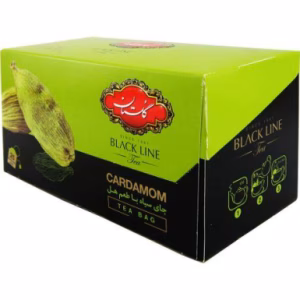 چای سیاه با طعم هل گلستان بسته 25 عددی