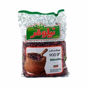 لوبیا قرمز جگری نیلوفر 900 گرمی