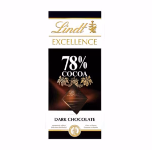 شکلات تخته ای Lindt لینت 78 درصد تلخ 100 گرم