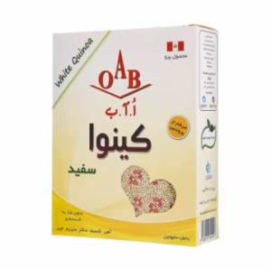 ارگانیک سفید کینوا ا آ ب OAB حجم 250 گرم