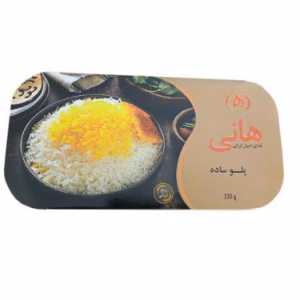 کنسرو پلو ساده هانی وزن 330 گرمی