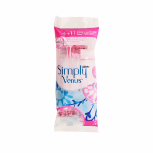 خود تراش ژیلت ونوس مدل simply venus بسته 5 عددی