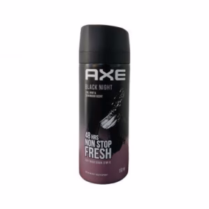 اسپری خوشیوکننده بدن AXE Black Night آکس 150 میلی