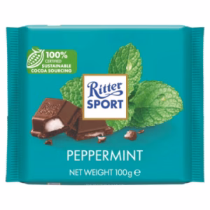 شکلات ریتر اسپرت Ritter Sport مدل Peppermint حجم 100 گرم