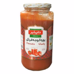 کنسرو پوره گوجه فرنگی پاستا دلپذیر 600 گرم