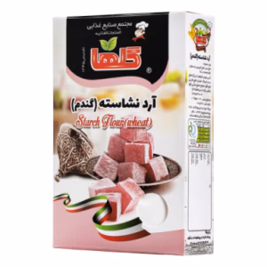 آرد نشاسته گندم گلها 120 گرم