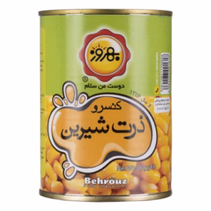 کنسرو ذرت شیرین Berouz بهروز وزن 380 گرم