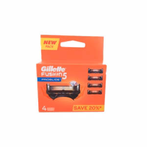 یدک ژیلت Gillette پنج لبه مدل Fusion 5 Proglide بسته 4 عددی