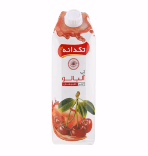 آب آلبالو (طبیعی) تکدانه 1 لیتری