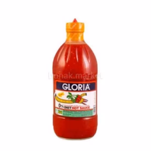 سس قرمز تند رژیمی GLORIA گلوریا 500 میلی لیتری