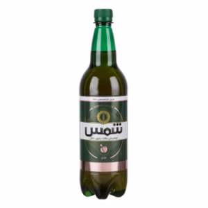 نوشیدنی (ماءالشعیر) مالت گازدار با طعم هلو شمس 1000 میلی لیتر