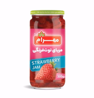 مربای توت فرنگی مهرام 300 گرم