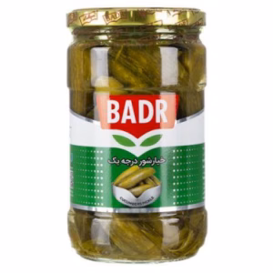خیارشور درجه یک بدر 620 گرمی