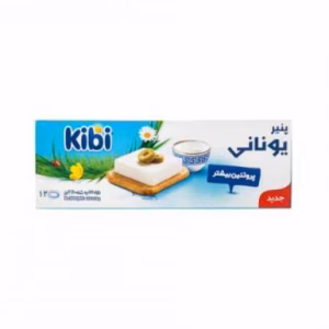 پنیر یونانی کیبی بسته 12 عددی 200 گرمی