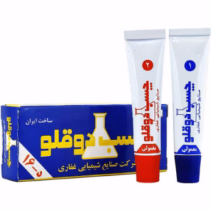چسب دوقلو غفاری 18 گرم