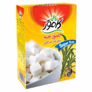 قند طعم دار بدون قند کم کالری کامور 250 گرم