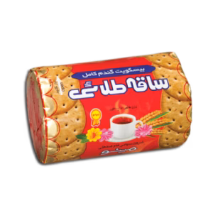 بیسکویت گندم کامل ساقه طلائی مینو سبوسدار 200 گرمی