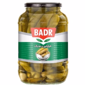 خیارشور درجه یک بدر 1450 گرم