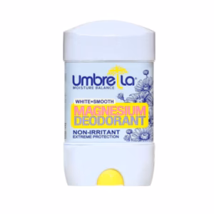 رول خوشبو کننده زنانه بدن آمبرلا مدل WHITE + SMOOTH حجم 75 میل