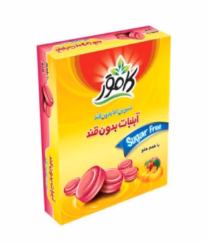 آبنبات بدون قند با طعم هلو 130 گرم