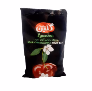 لواشک پذیرایی آلبالو و سیب گلین 250 گرم