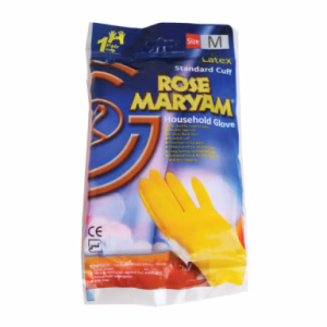 دستکش ساق کوتاه سایز M (متوسط) رز مریم