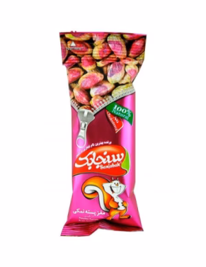 مغز پسته نمکی سنجابک 27 گرم