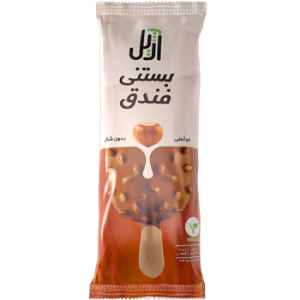 بستنی فندوق بدون شکر آژیل