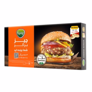 چیز برگر پمینا کاله 4 عدد وزن 500 گرم