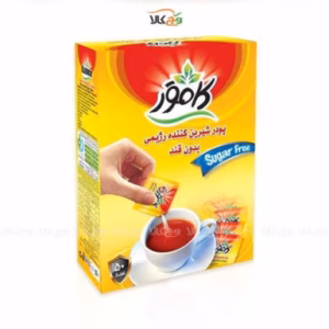 پودر شیرین کننده بدون قند کامور 50 گرم