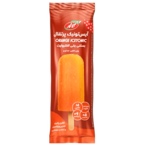 بستنی یخی الکترولیت پرتقال کاله