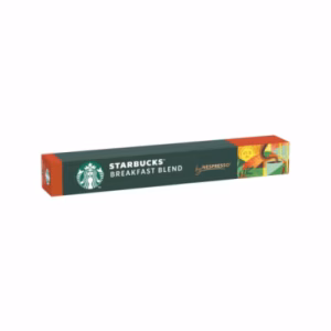 کپسول قهوه استارباکس نسپرسو Starbucks Breakfast Blend Nespesso بسته 10 عددی
