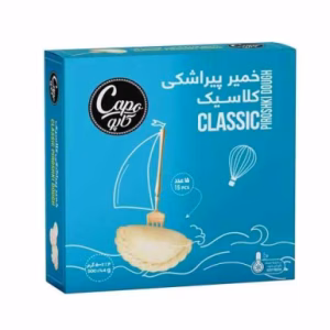 خمیر پیراشکی کاپو (cupo) کاله تعداد در هر بسته 15 عدد