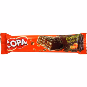 ویفر کاکائویی با کرم پرتقالی کوپا 40 گرم