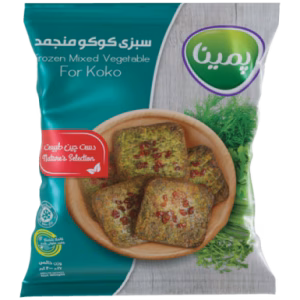 سبزی کوکو منجمد (Pemina) پمینا وزن 400 گرم