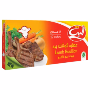عصاره طعم دهنده گوشت بره الیت بسته 12 عددی
