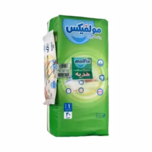 پوشک کامل بچه سایز 1 مولفیکس 40 عددی