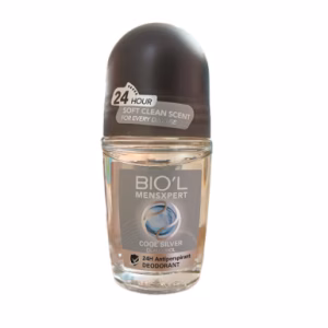 مام رول مردانه BIOL COOL SILVER بیول 50 میلی