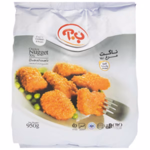 ناگت مرغ 70 درصد ب . آ 950 گرمی