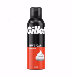 فوم اصلاح مردانه ژیلت Gillet مدل اورجینال 200 میل
