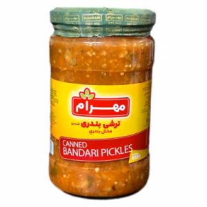 کنسرو ترشی بندری مهرام 650 گرم