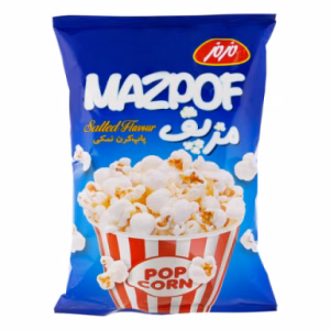 پاپ کرن نمکی مزپف مزمز 62 گرم